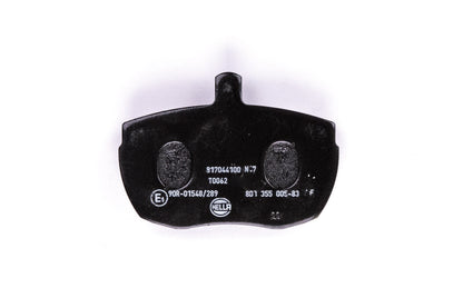 HELLA Brake pad set - T0062 - for e.g. ALFA ROMEO / CARBODIES / IVECO 8DB355005-831