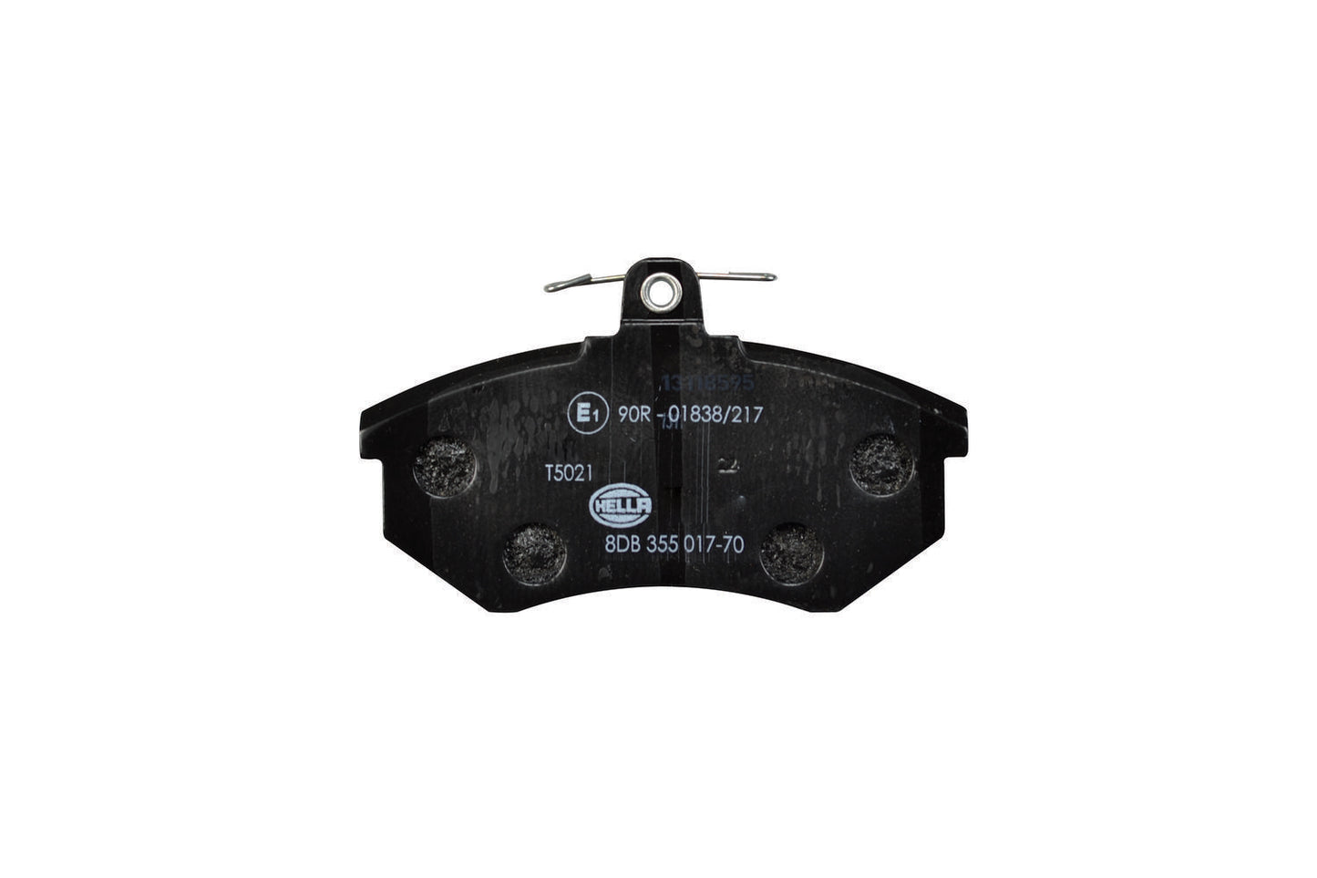 HELLA Brake pad set - T5021 - for e.g. AUDI / CHERY 8DB355017-701