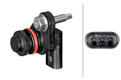 HELLA Sensor, camshaft position - 3-pin connector 6PU358381-171