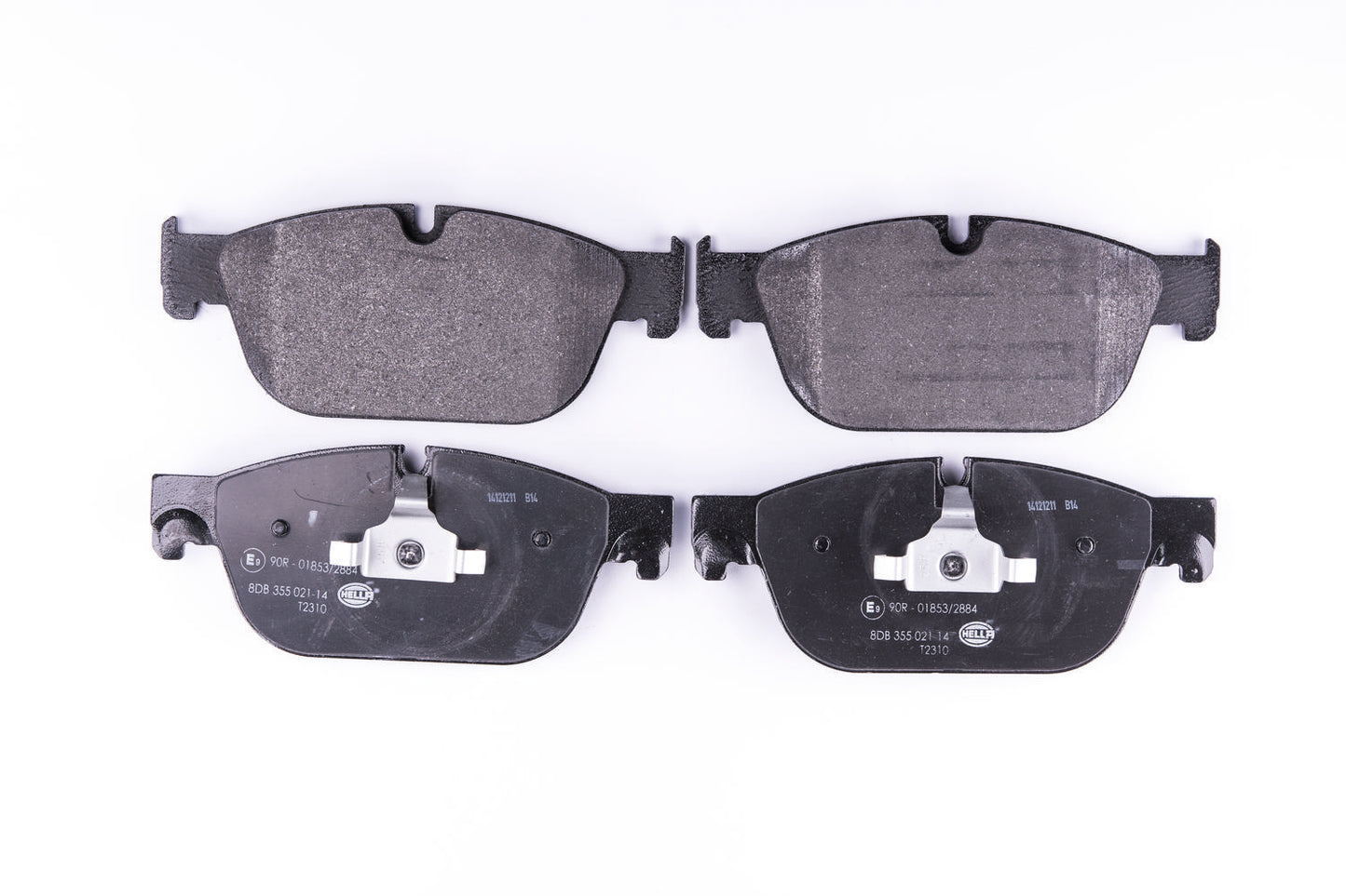 HELLA Brake pad set - T2310 - for e.g. CITROEN / PEUGEOT 8DB355021-141