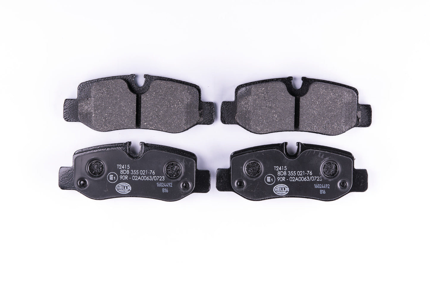 HELLA Brake pad set - T2415 - for e.g. MERCEDES-BENZ 8DB355021-761