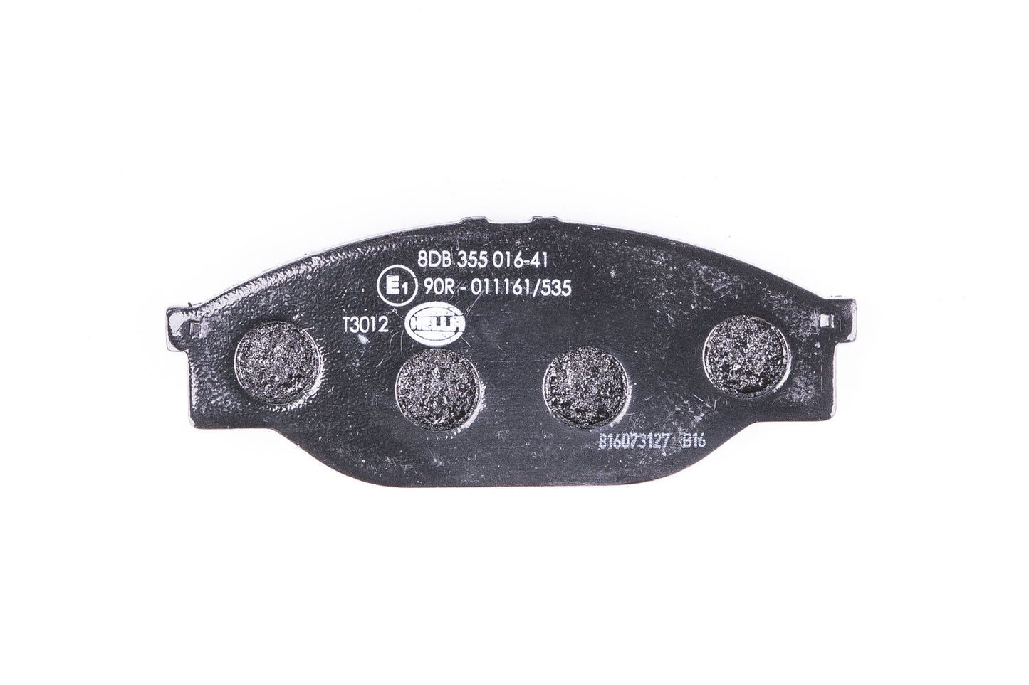 HELLA Brake pad set - T3012 - for e.g. TOYOTA 8DB355016-411