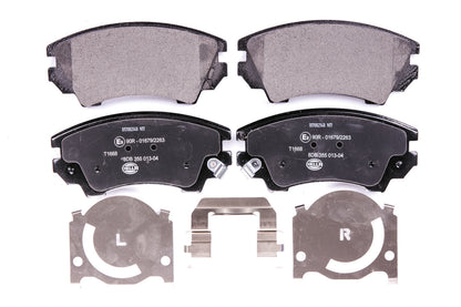 HELLA Brake pad set - T1668 - for e.g. BUICK / CHEVROLET / GMC / HOLDEN / OPEL 8DB355013-041