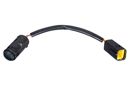 HELLA Sensor, park distance control - straight - 4-pin connector - Plugged - Cable: 15 6PX358269-381