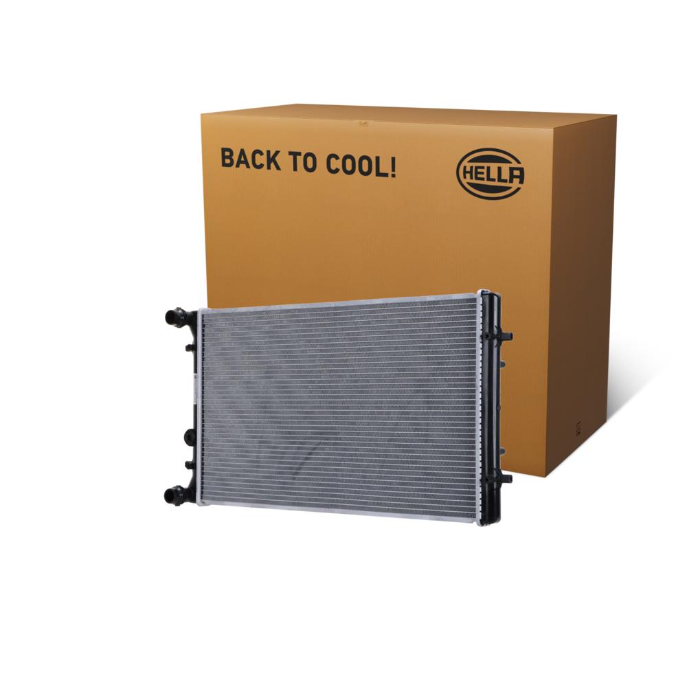 Hella Engine Coolant Radiator 8MK366302-591