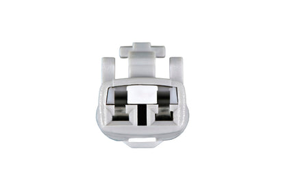 HELLA Sensor, park distance control - straight - 2-pin connector - Plugged - Cable: 25 6PX358269-101