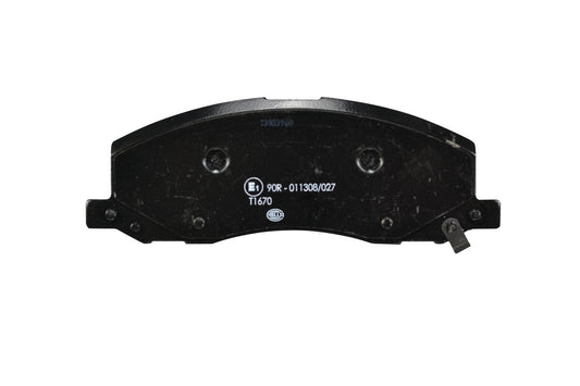 HELLA Brake pad set - T1670 - for e.g. OPEL / SAAB / VAUXHALL 8DB355013-061