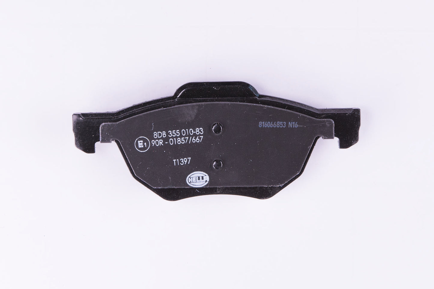 HELLA Brake pad set - T1397 - for e.g. HONDA 8DB355010-831