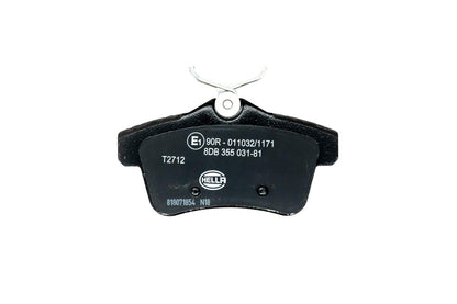 HELLA Brake pad set - T2712 - for e.g. CITROEN 8DB355031-811