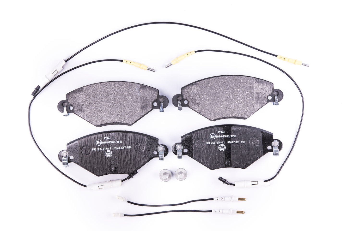 HELLA Brake pad set - T9103 - for e.g. CITROEN 8DB355019-411