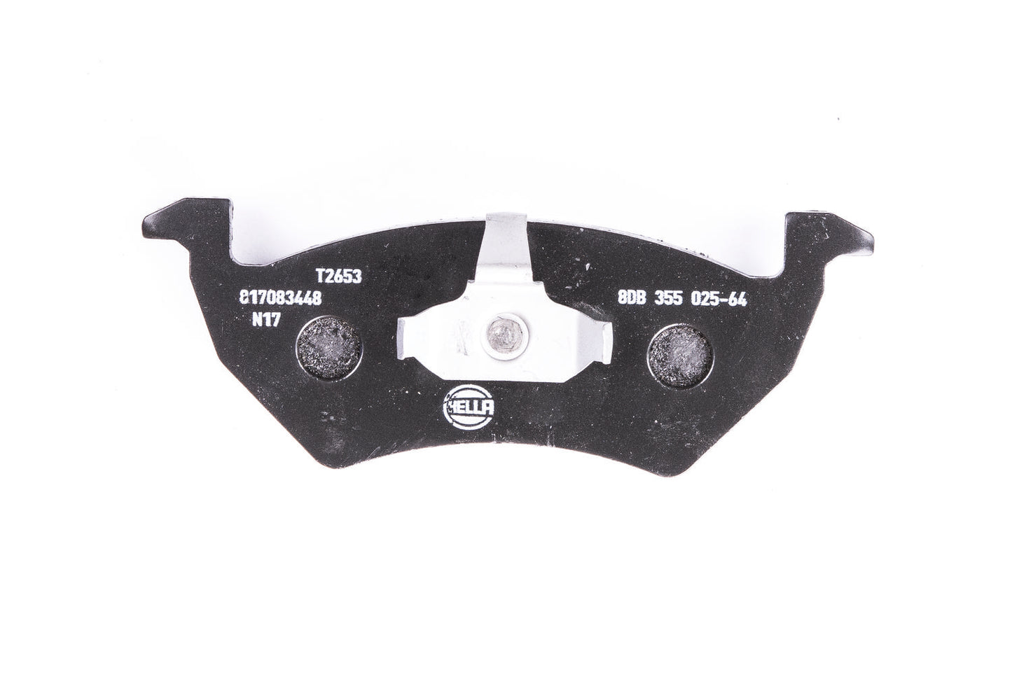 HELLA Brake pad set - T2653 - for e.g. VOLKSWAGEN 8DB355025-641