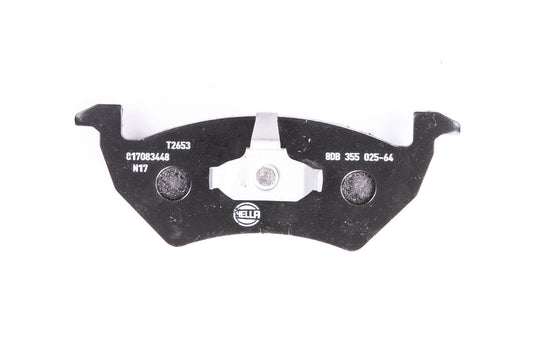 HELLA Brake pad set - T2653 - for e.g. VOLKSWAGEN 8DB355025-641