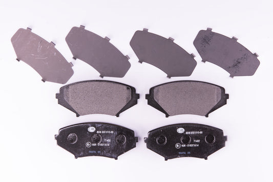 HELLA Brake pad set - T1402 - for e.g. MAZDA 8DB355010-881