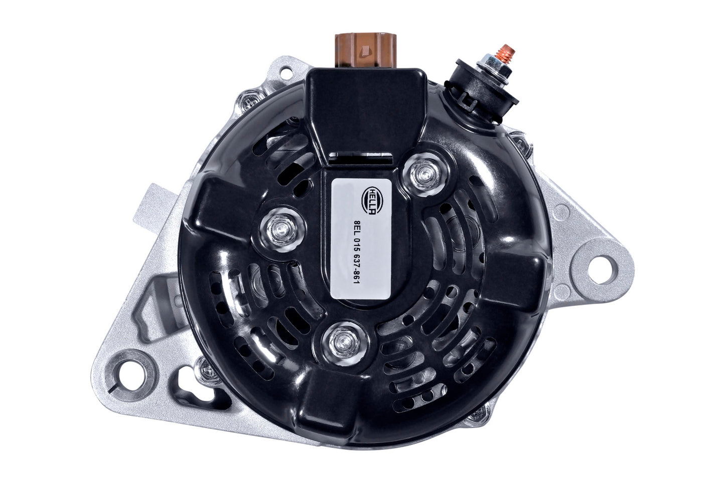 HELLA Alternator - 14V - 100A - for e.g. TOYOTA COROLLA (_E12_) 2.0 D-4D  8EL015637-861