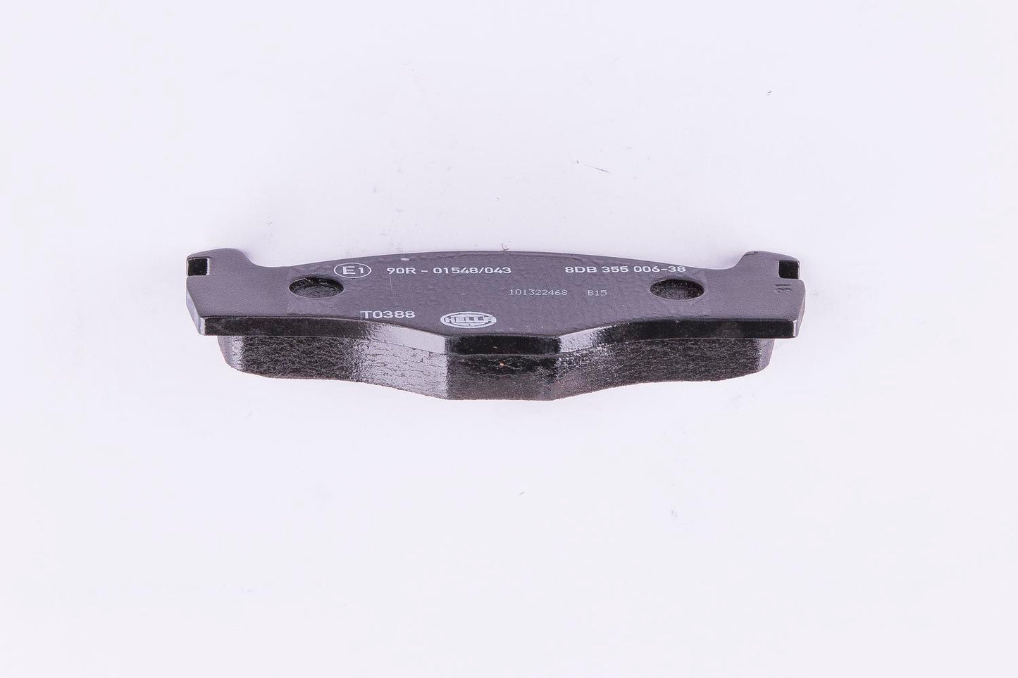 HELLA Brake pad set - T0388 - for e.g. SEAT / VOLKSWAGEN 8DB355006-381
