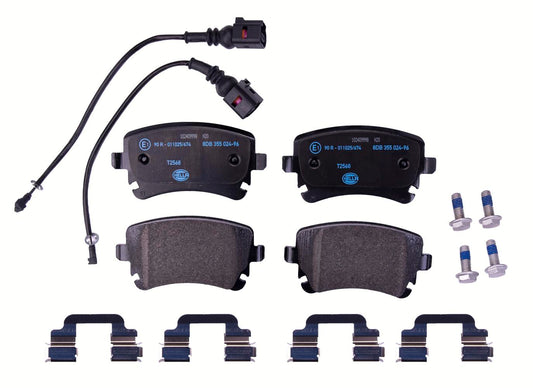 HELLA Brake pad set - T2568 - for e.g. BENTLEY 8DB355024-961