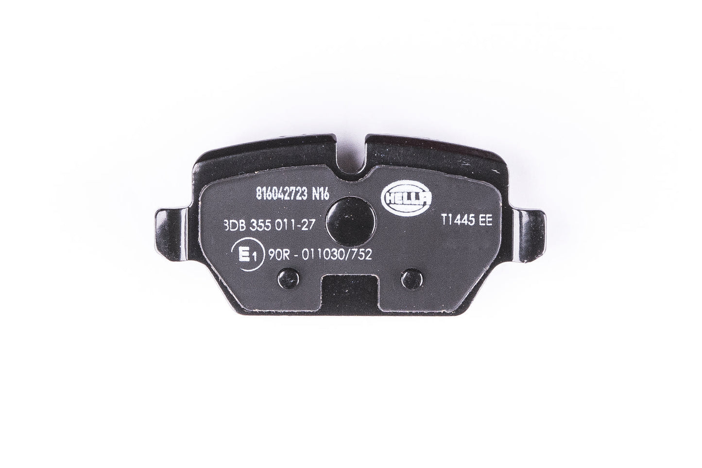 HELLA Brake pad set - T1445 - for e.g. BMW 8DB355011-271