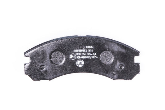 HELLA Brake pad set - T3025 - for e.g. CITROEN / DODGE / MITSUBISHI 8DB355016-531