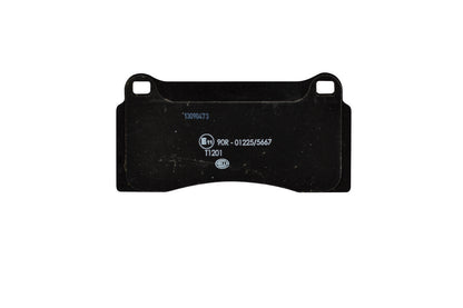 HELLA Brake pad set - T1201 - for e.g. DAIMLER / JAGUAR 8DB355008-981
