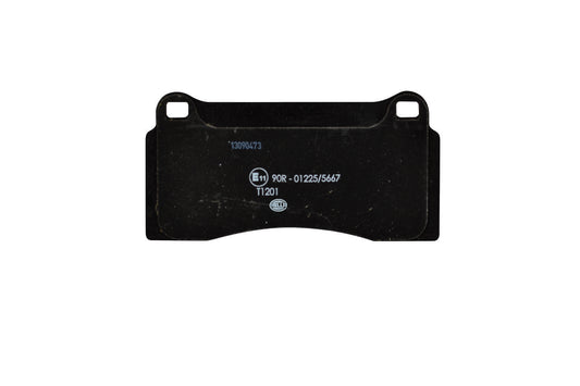 HELLA Brake pad set - T1201 - for e.g. DAIMLER / JAGUAR 8DB355008-981