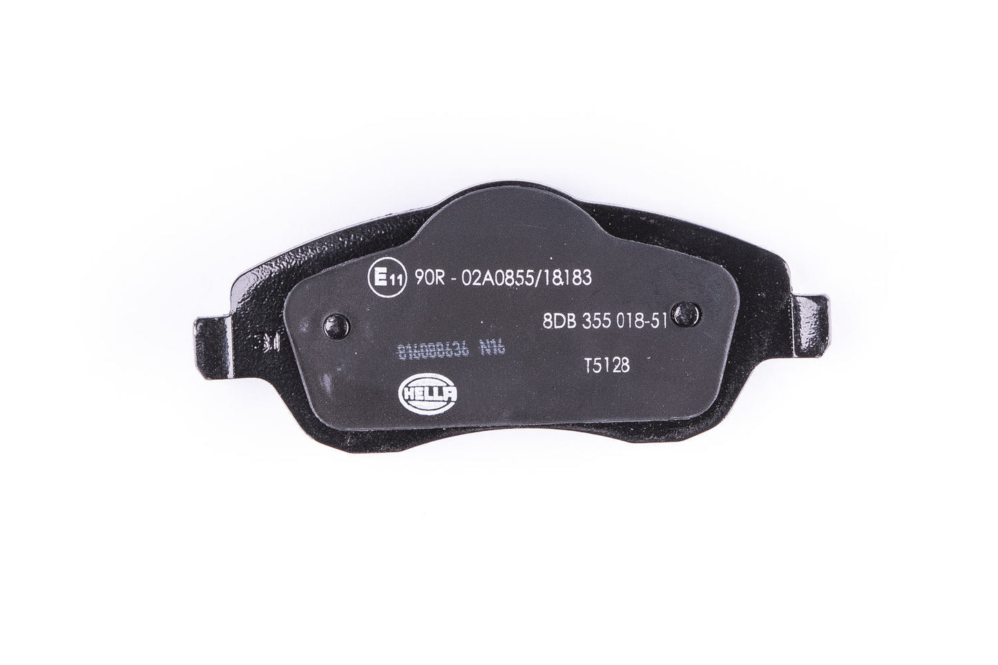 HELLA Brake pad set - T5128 - for e.g. CHEVROLET / HOLDEN / OPEL / VAUXHALL 8DB355018-511