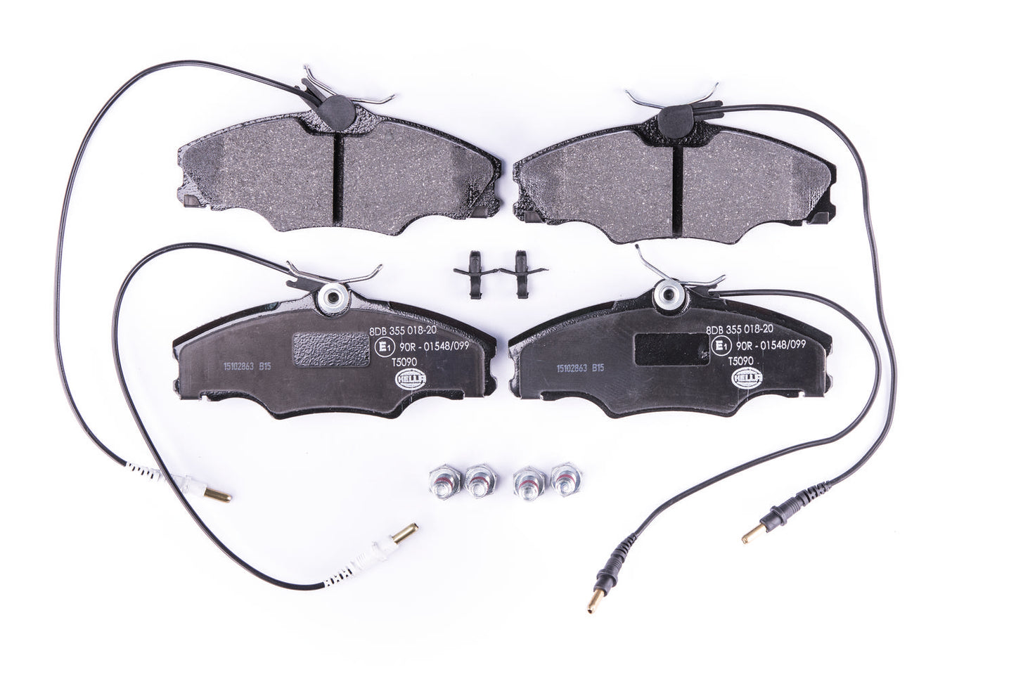 HELLA Brake pad set - T5090 - for e.g. PEUGEOT 8DB355018-201
