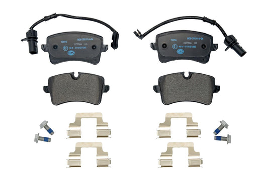 HELLA Brake pad set - T2096 - for e.g. AUDI 8DB355016-061