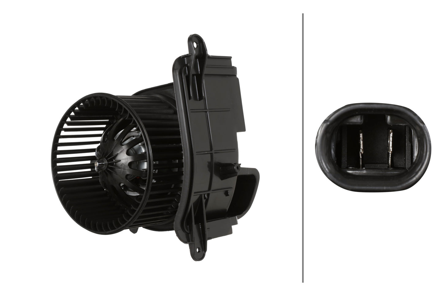 Hella Interior Fan Blower Motor 8EW366400-941