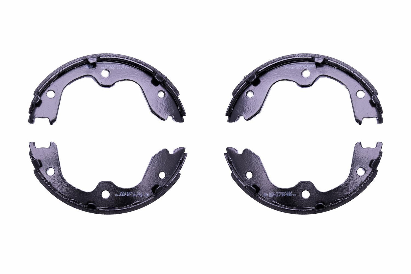 HELLA Brake Shoe Set, parking brake - H9885 - for e.g. INFINITI / NISSAN 8DA355050-691