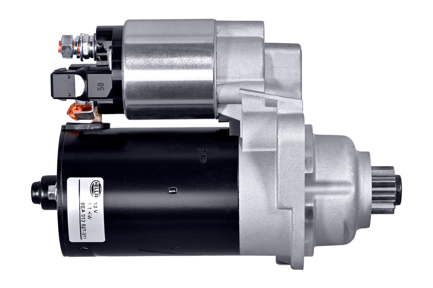 HELLA Starter - 12V - 1.1kW - for e.g. Audi A3 (8L1) 8EA012527-311
