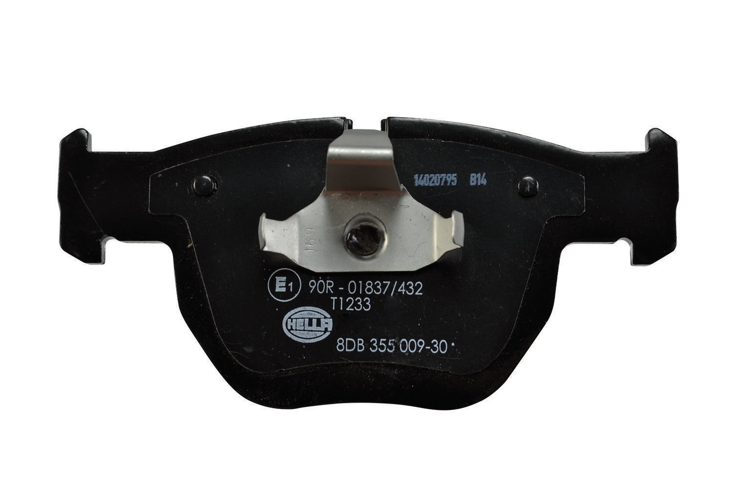 HELLA Brake pad set - T1233 - for e.g. LAND ROVER 8DB355009-301