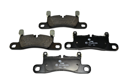 HELLA Brake pad set - T1940 - for e.g. PORSCHE 8DB355015-121