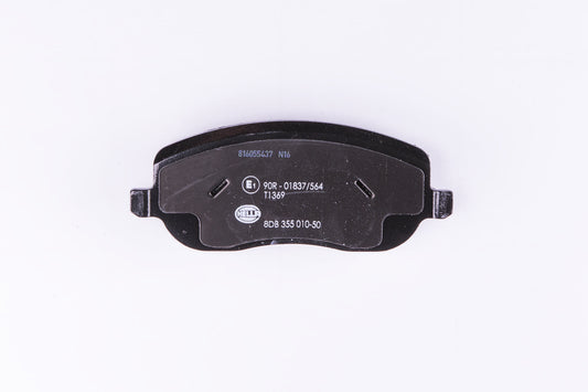 HELLA Brake pad set - T1369 - for e.g. CITROEN / FIAT / LANCIA / PEUGEOT 8DB355010-501