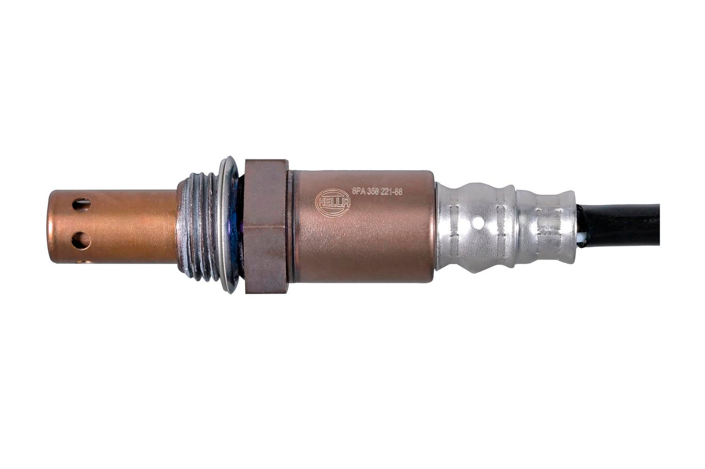 HELLA Oxygen sensor - 4-pin connector 6PA358221-881