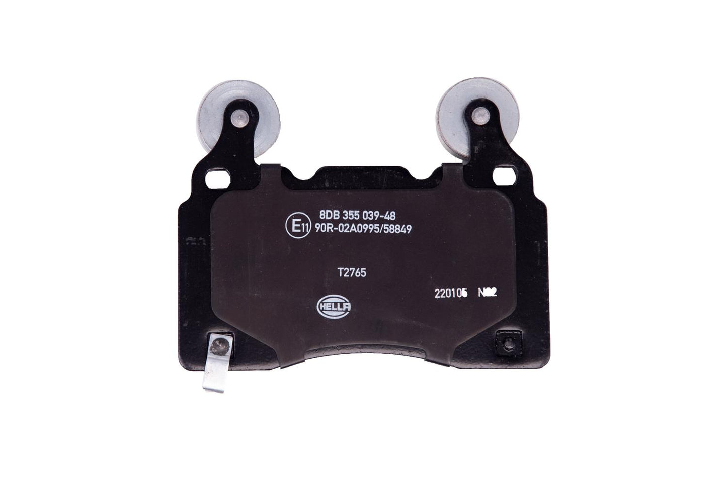 HELLA Brake pad set - T2765 - for e.g. CADILLAC / CHEVROLET / HOLDEN 8DB355039-481