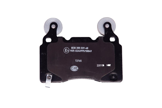 HELLA Brake pad set - T2765 - for e.g. CADILLAC / CHEVROLET / HOLDEN 8DB355039-481