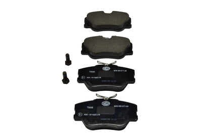 HELLA Brake pad set - T5005 - for e.g. MERCEDES-BENZ 8DB355017-601
