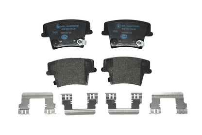 HELLA Brake pad set - T2632 - for e.g. CHRYSLER / DODGE 8DB355039-291