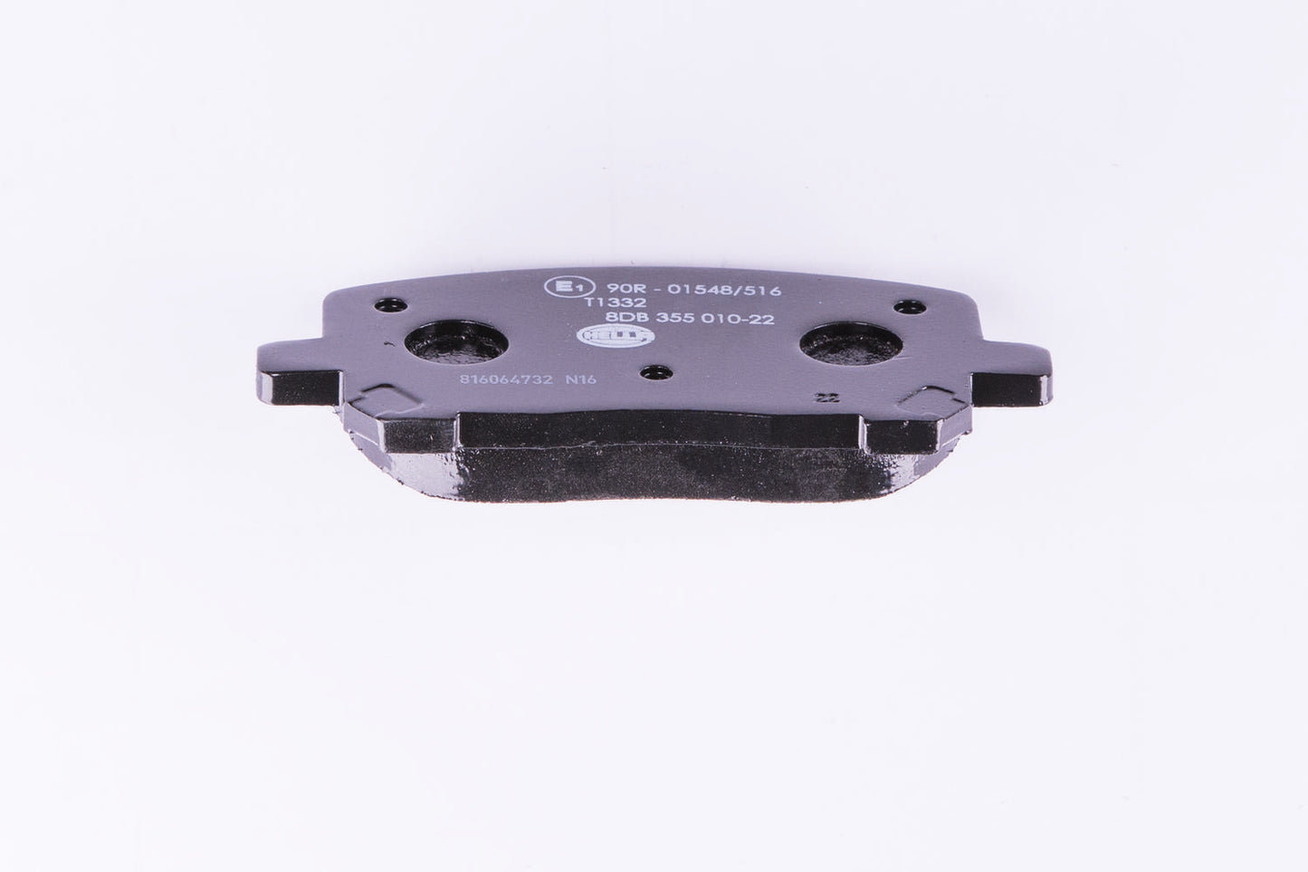 HELLA Brake pad set - T1332 - for e.g. TOYOTA 8DB355010-221