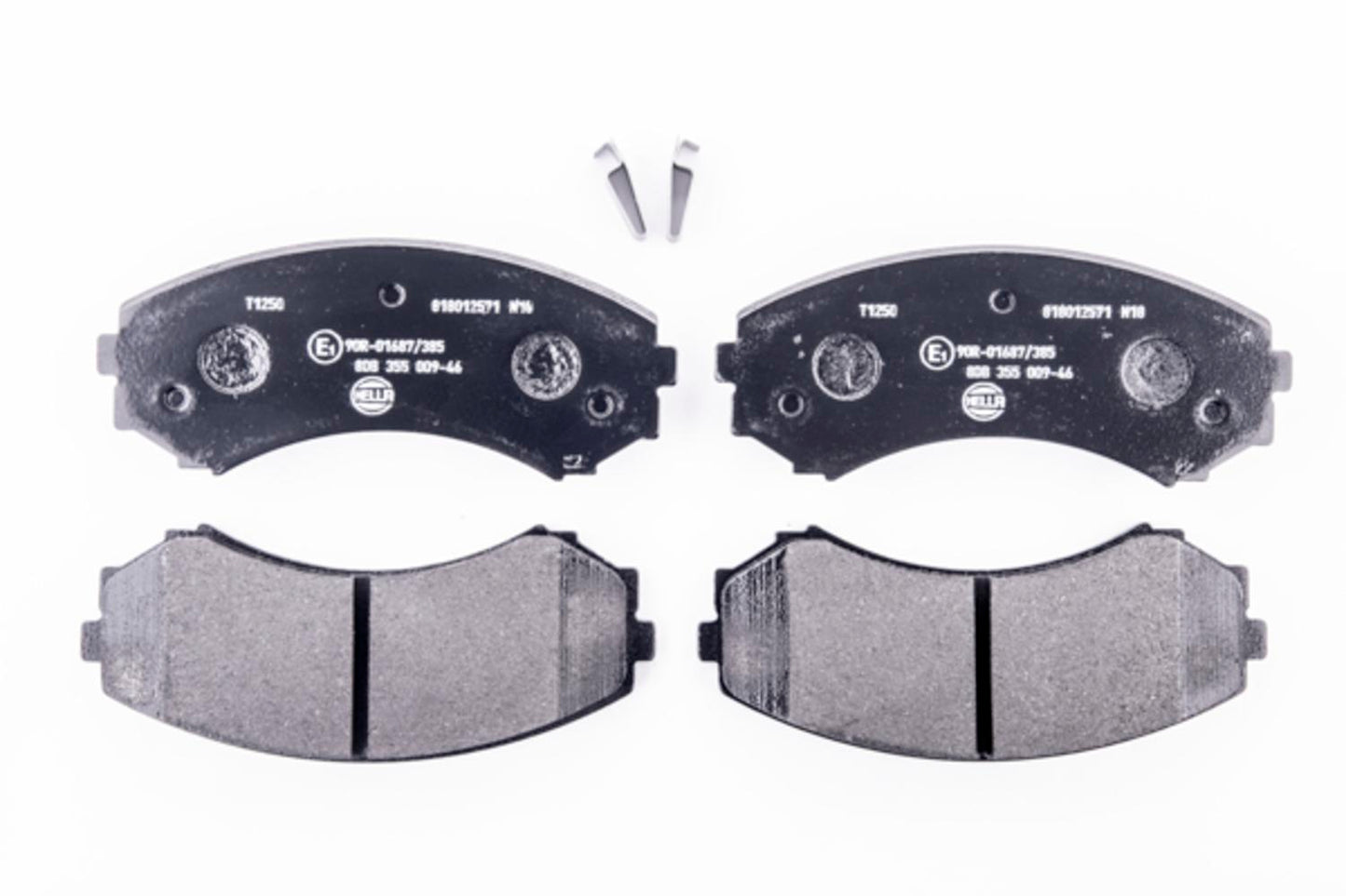 HELLA Brake pad set - T1250 - for e.g. FORD / MAZDA / MITSUBISHI 8DB355009-461