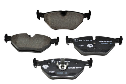 HELLA Brake pad set - T1207 - for e.g. SAAB 8DB355009-051