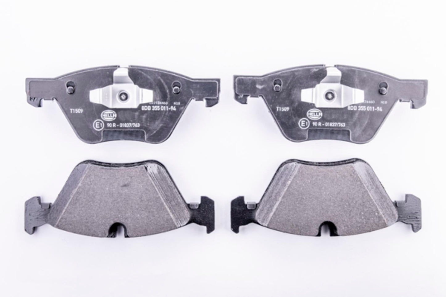 HELLA Brake pad set - T1509 - for e.g. BMW 8DB355011-941
