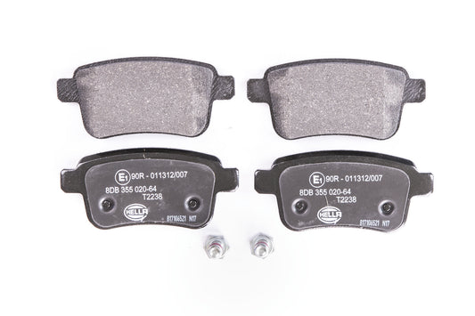 HELLA Brake pad set - T2238 - for e.g. MERCEDES-BENZ 8DB355020-641