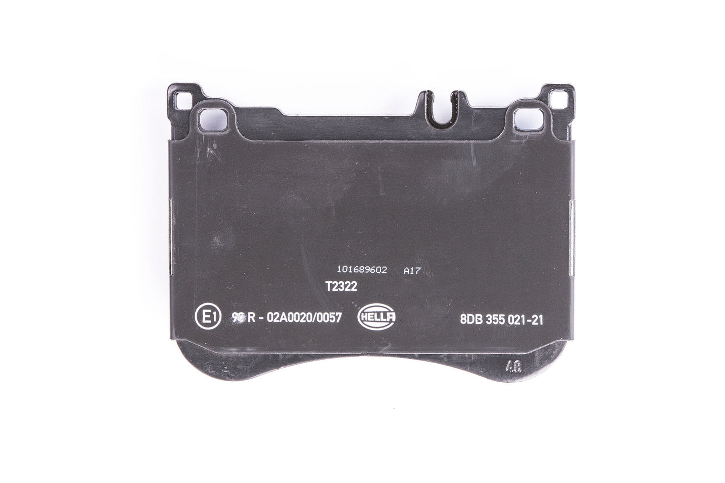 HELLA Brake pad set - T2322 - for e.g. BRABUS / MERCEDES-BENZ 8DB355021-211
