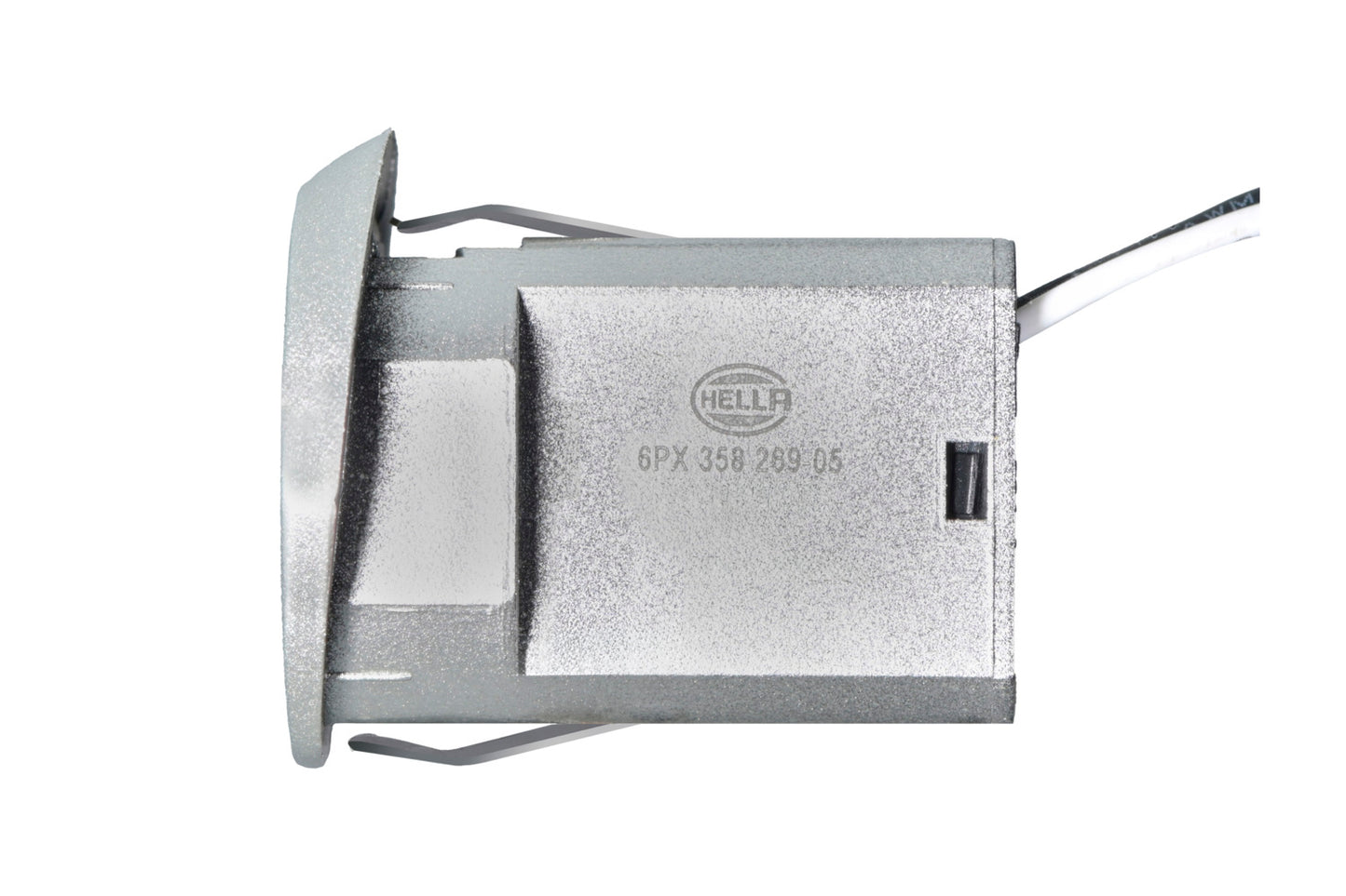 HELLA Sensor, park distance control - straight - 2-pin connector - Plugged - Cable: 23 6PX358269-051