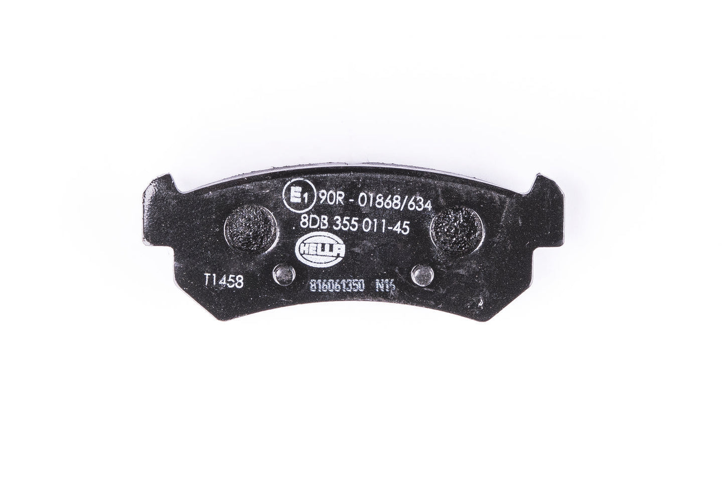 HELLA Brake pad set - T1458 - for e.g. CHEVROLET / DAEWOO / HOLDEN 8DB355011-451