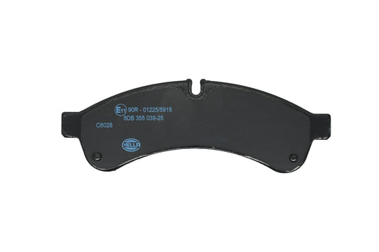 HELLA Brake pad set - C6028 - for e.g. IVECO 8DB355039-251