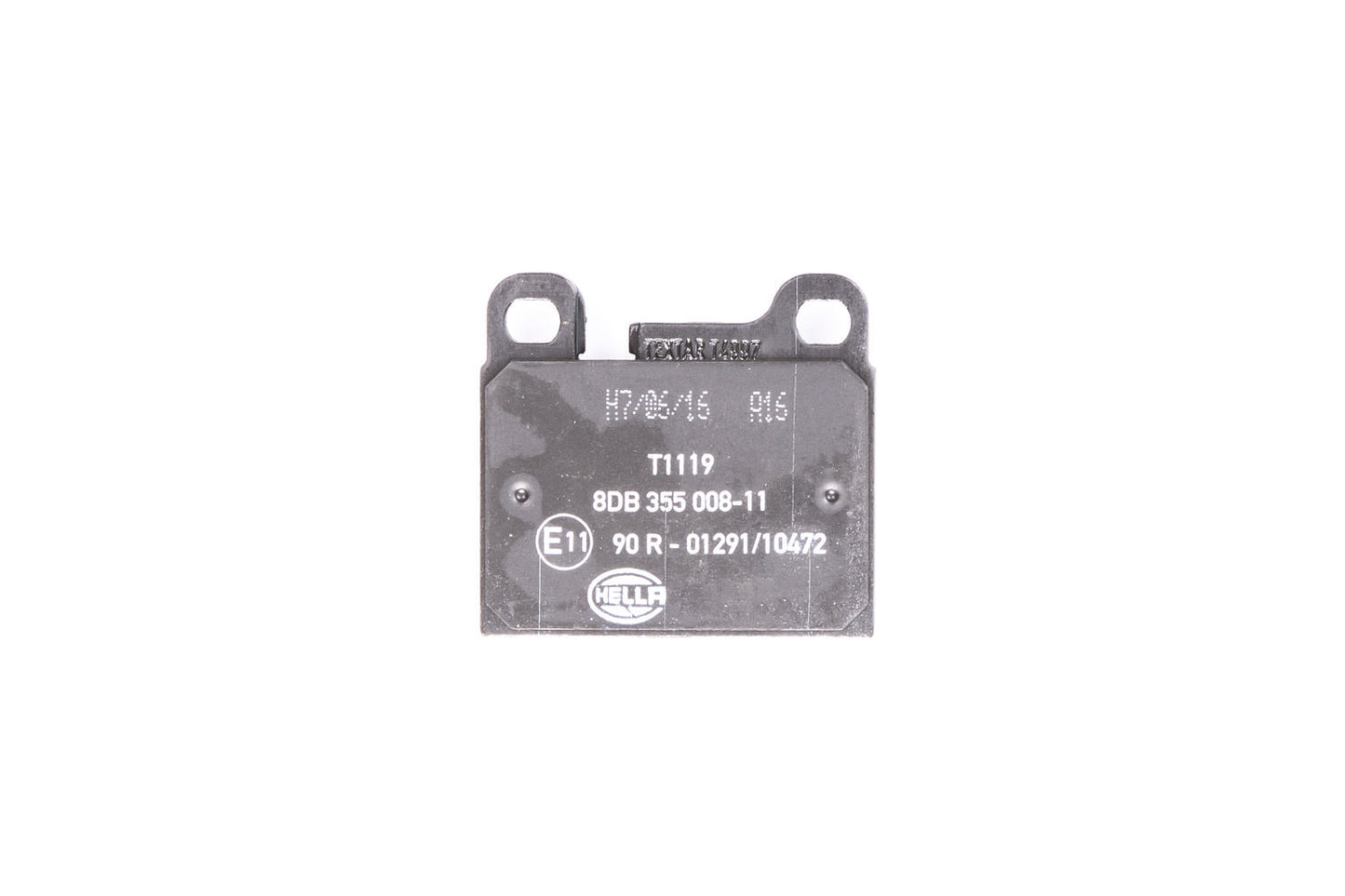 HELLA Brake pad set - T1119 - for e.g. PORSCHE 8DB355008-111