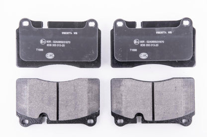 HELLA Brake pad set - T1686 - for e.g. LAND ROVER 8DB355013-201
