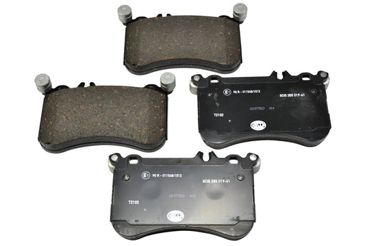 HELLA Brake pad set - T2102 - for e.g. BRABUS / MERCEDES-BENZ 8DB355019-611